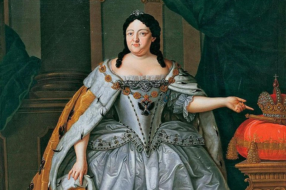 Коронационный портрет императрицы Анна Ивановна